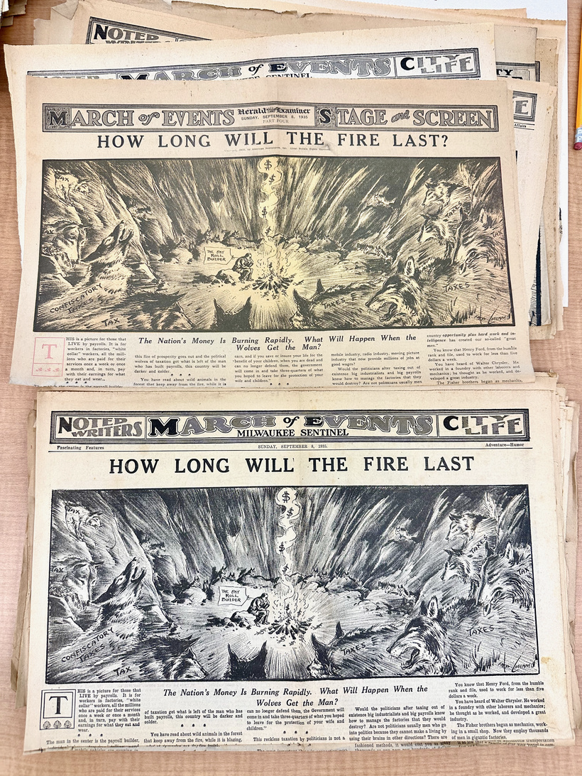 Arthur Brisbane’s Cartoon Accompaniment and the Big Red T: Oh, Fudge?